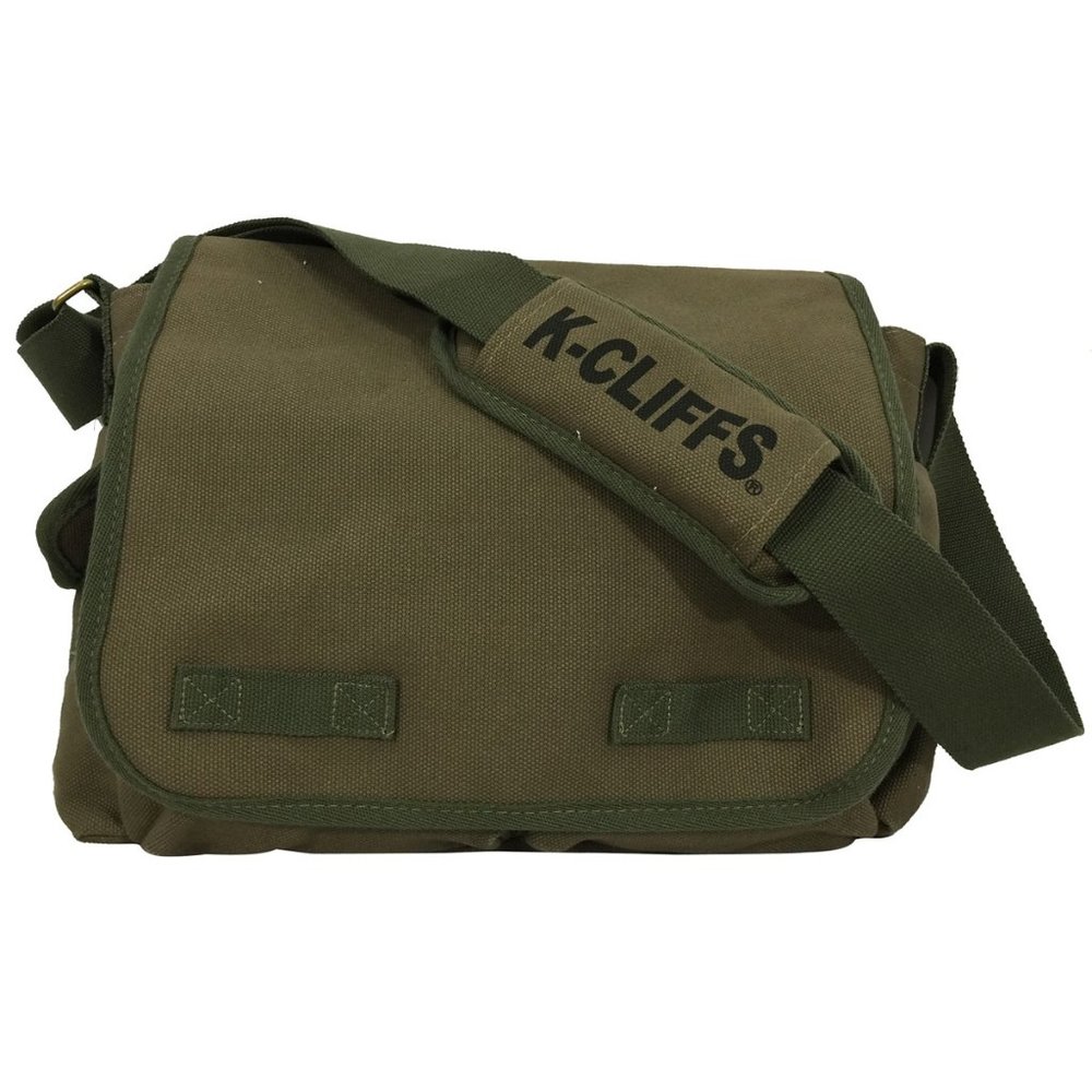 🚲K-Cliffs Canvas Messenger Bag💻
